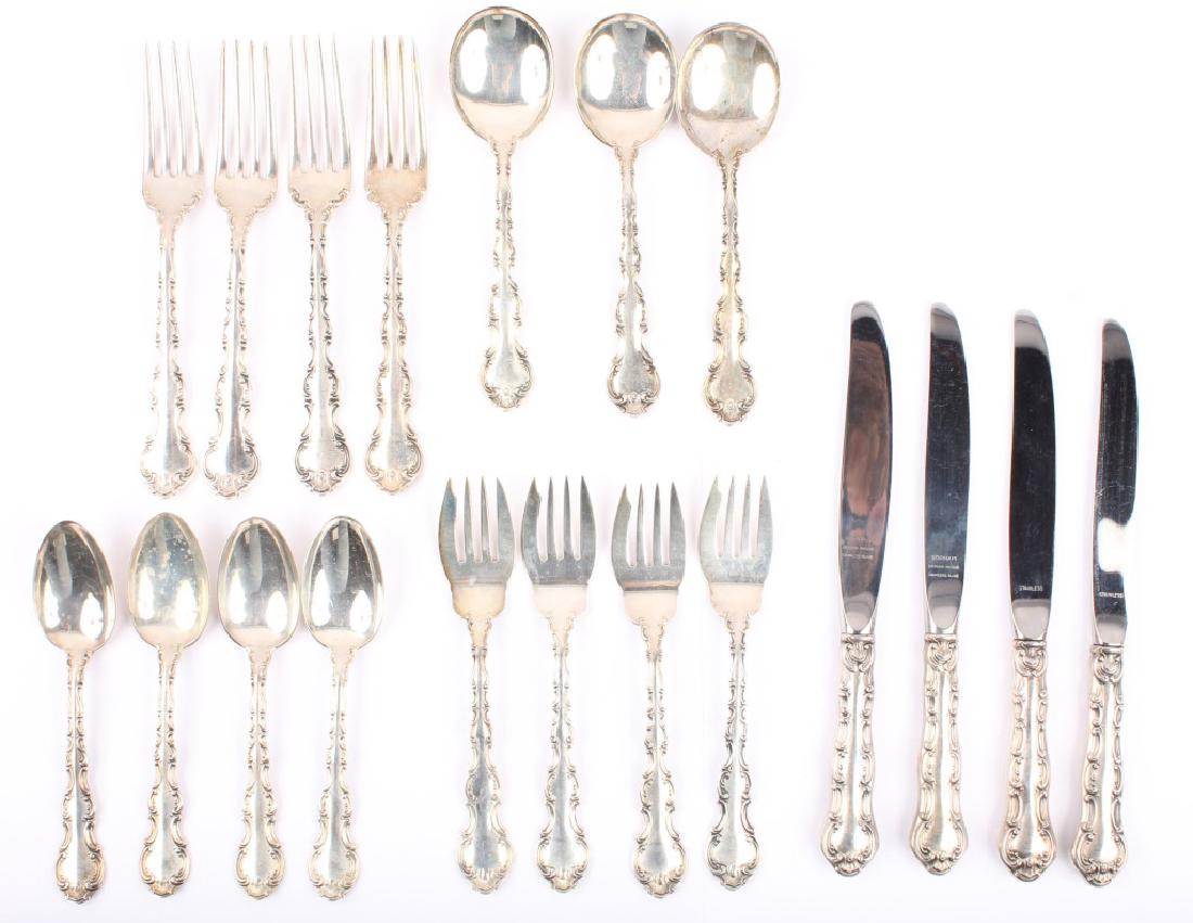 GORHAM STRASBOURG STERLING FLATWARE (1 of 7)