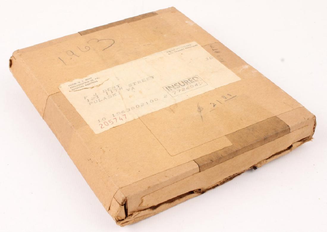 5 ORIGINAL US MINT SEALED 1963 SILVER PROOF SETS (1 of 3)