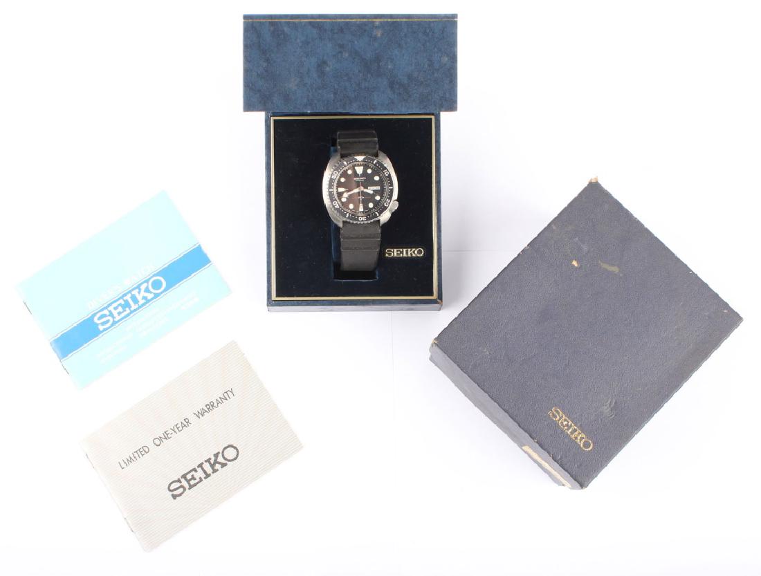 MEN'S SEIKO TURTLE DIVERS WRISTWATCH 6309-7049 (1 of 4)