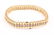 LADIES 14K YELLOW GOLD DIAMOND TENNIS BRACELET