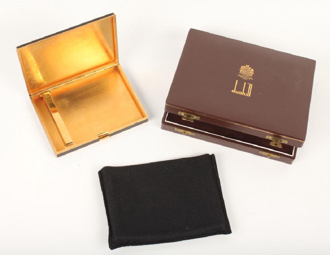 GOLD ENAMEL DUNHILL PARIS CIGARETTE CASE (1 of 5)