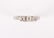 ANTIQUE .900 PLATINUM 3 DIAMOND RING - 2