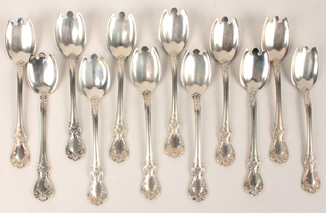 12 TOWLE CARTIER STERLING SILVER OLD MASTER SPORKS (1 of 3)