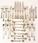 32 PC TOWLE CARTIER STERLING SILVER OLD MASTER SET