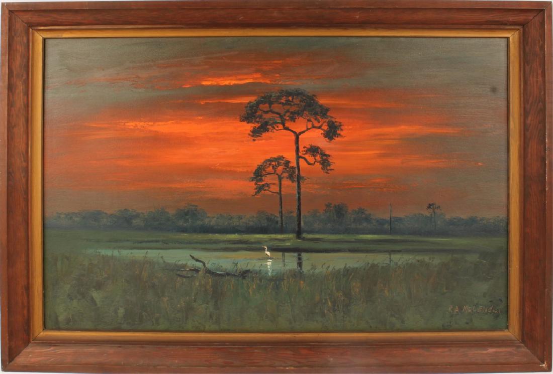ROY MCLENDON FLORIDA HIGHWAYMEN BACKWATER SUNSET (1 of 5)