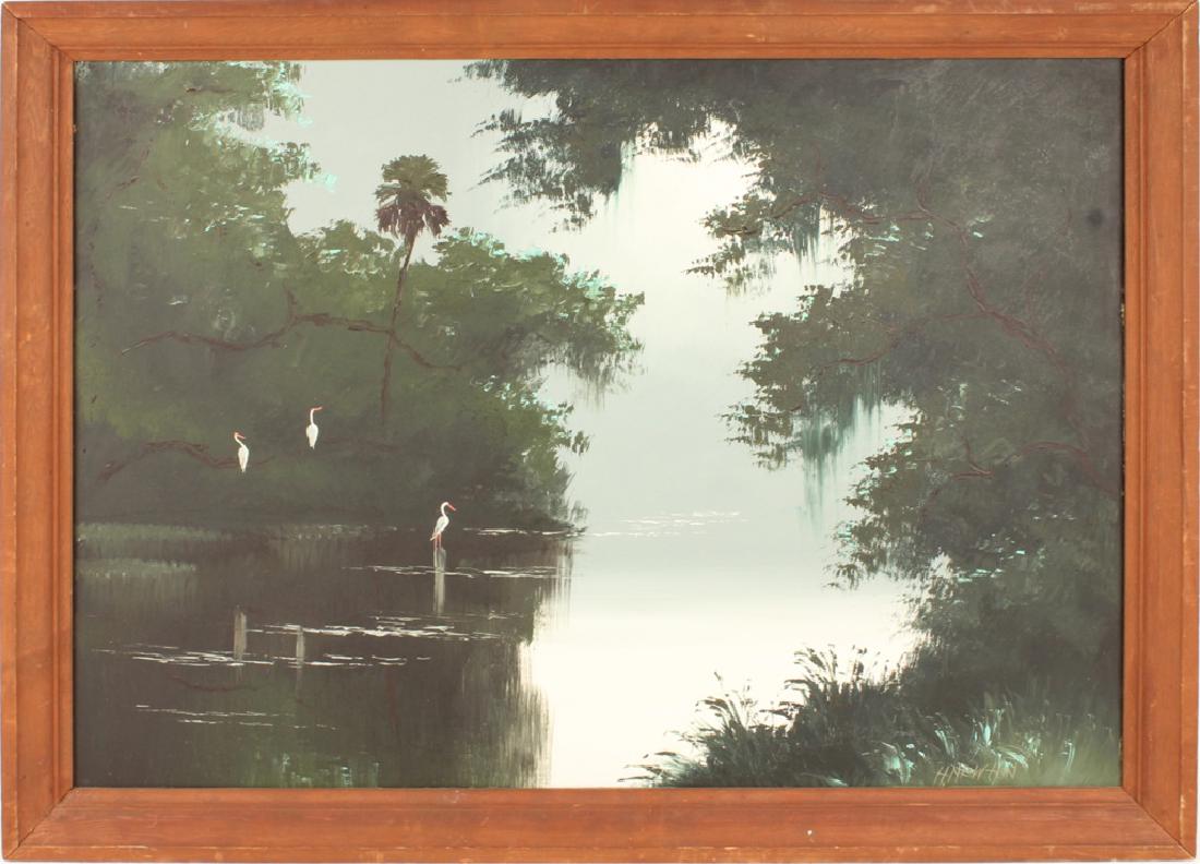 HAROLD NEWTON FLORIDA HIGHWAYMEN WETLAND OIL (1 of 4)