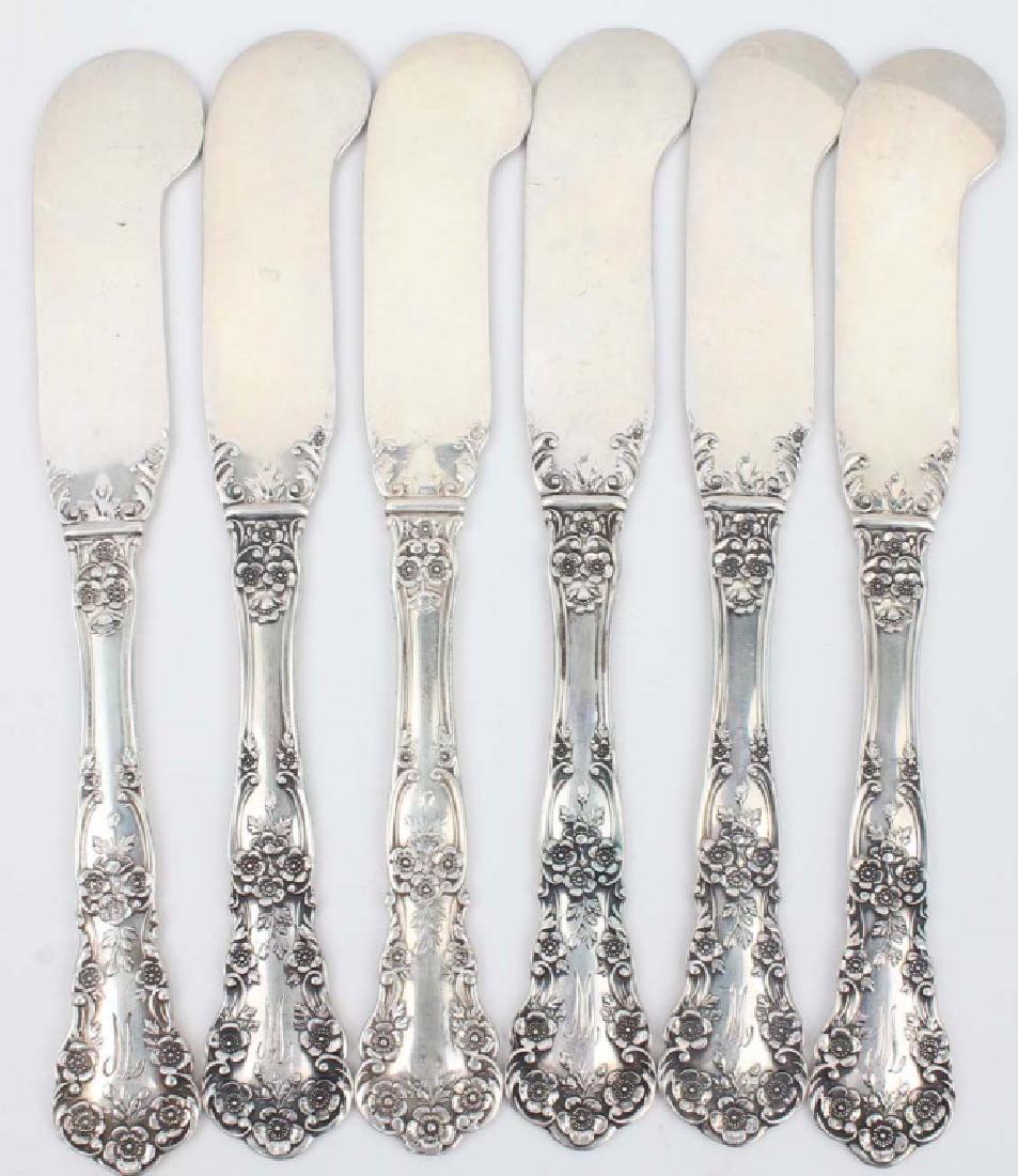GORHAM STERLING SILVER BUTTERCUP BUTTER KNIVES (1 of 3)