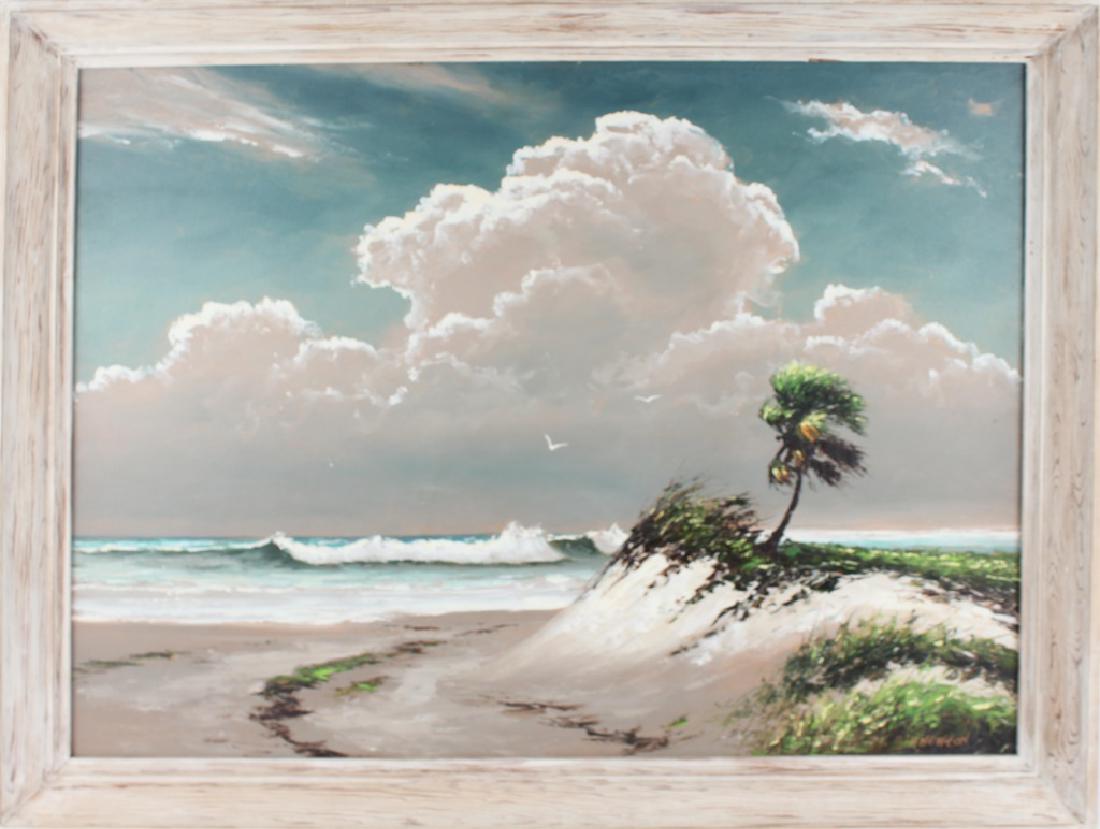 HAROLD NEWTON HIGHWAYMEN OIL ON BOARD (1 of 4)