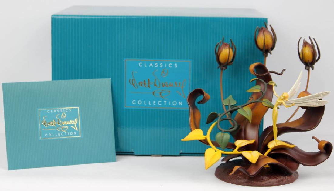 CLASSIC WALT DISNEY COLLECTION - FANTASIA: CLASSIC WALT DISNEY COLLECTION - FANTASIA Walt Disney's Classic Collection figurine Fantasia fairy. From Fantasia, titled "The Touch of an Autumn Fairy." Marked with the Pick Ax, Limited edition 3528/