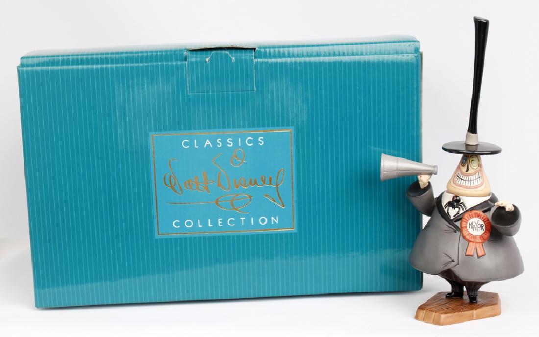 CLASSIC WALT DISNEY COLLECTION - NIGHTMARE BEFORE: CLASSIC WALT DISNEY COLLECTION - NIGHTMARE BEFORE Walt Disney's Classic Collection figurine. From Nightmare before Christmas, titled "Two Faced Politician." Marked with the Bumble Bee, 2004. Issue 155