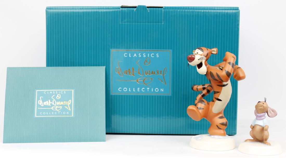 CLASSIC WALT DISNEY COLLECTION - TIGGER & ROO: CLASSIC WALT DISNEY COLLECTION - TIGGER & ROO Walt Disney's Classic Collection figurines. From The Tigger Movie, titled "Bestest Little Brother", Roo, Marked with the Harp, 2003. issue 35, Disney Numb
