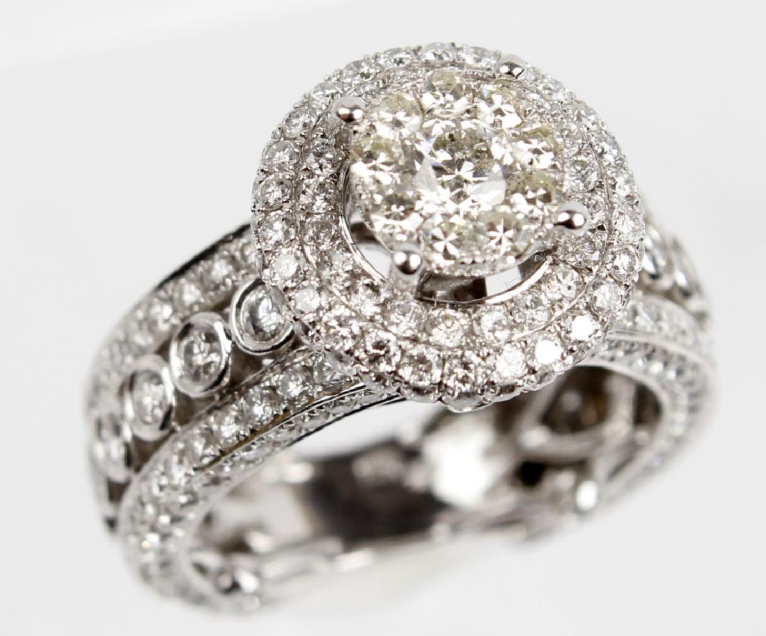 DIAMOND ENGAGEMENT RING 3.75 CT (1 of 4)