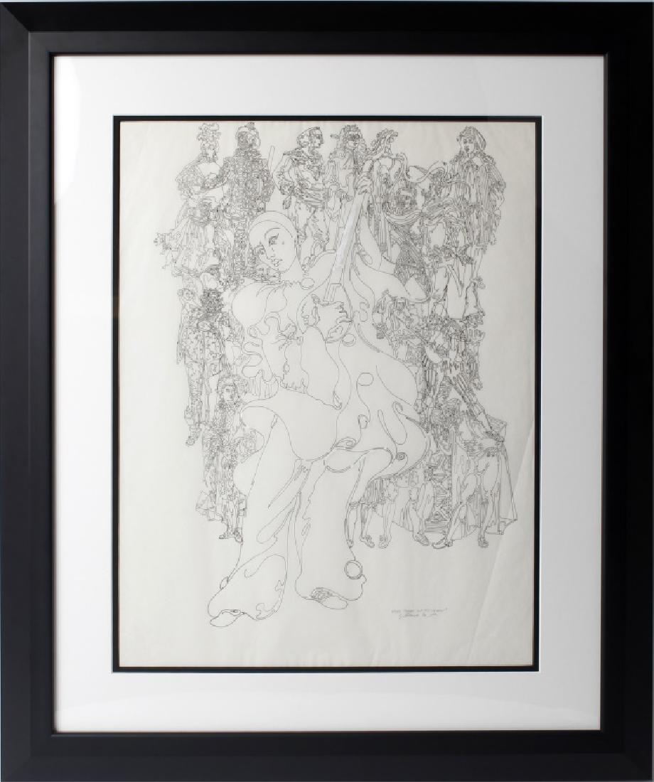GUILLAUME AZOULAY ORIGINAL PEN AND INK (1 of 4)