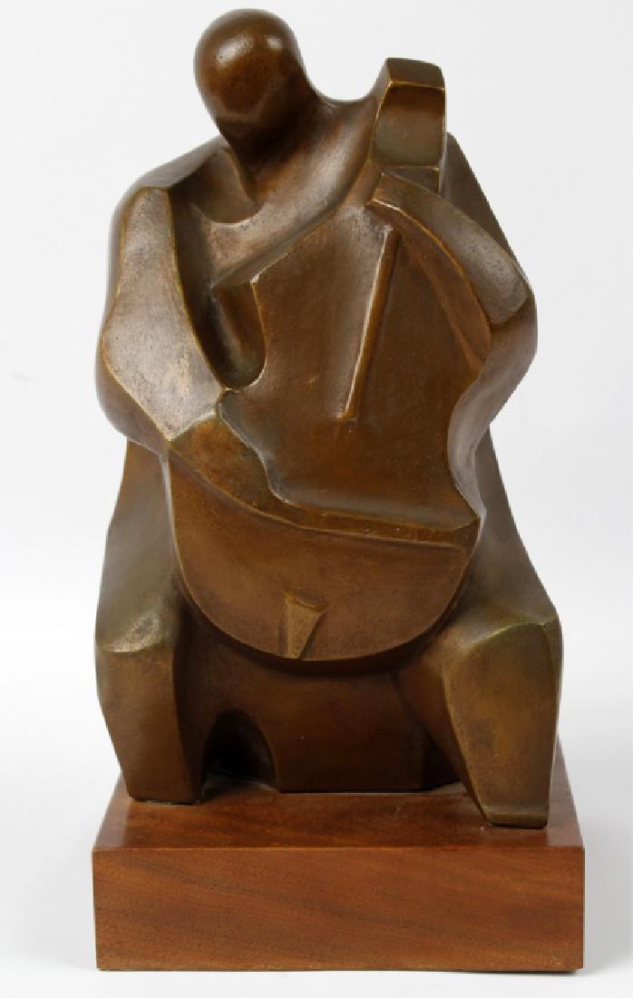 IRVING AMEN BRONZE MODERN SCULPTURE (1 of 5)