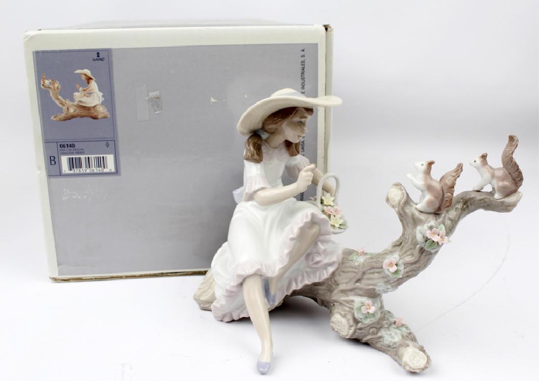 LLADRO PORCELAIN FIGURINE SPRINGTIME FRIENDS (1 of 3)