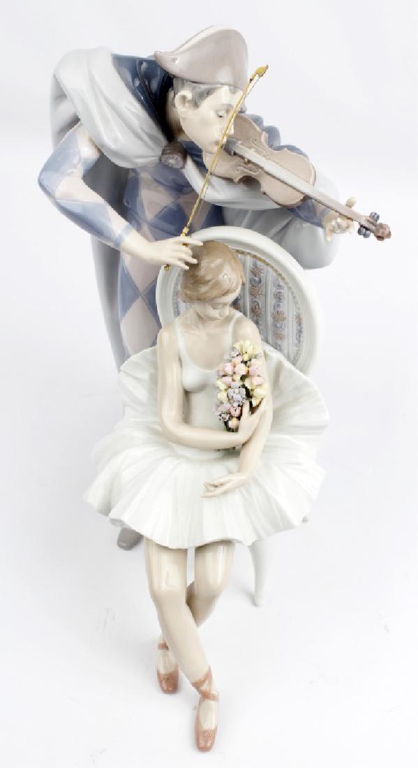 LLADRO PORCELAIN FIGURINE JESTER SERENADE (1 of 4)