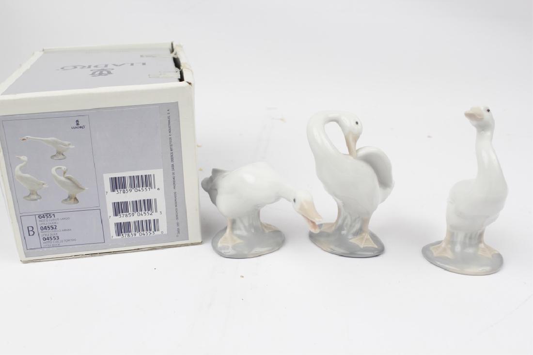 LLADRO PORCELAIN FIGURINES LITTLE DUCK SERIES (1 of 3)