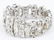 LADIES PLATINUM & DIAMOND MARQUISE ETERNITY BAND - 3