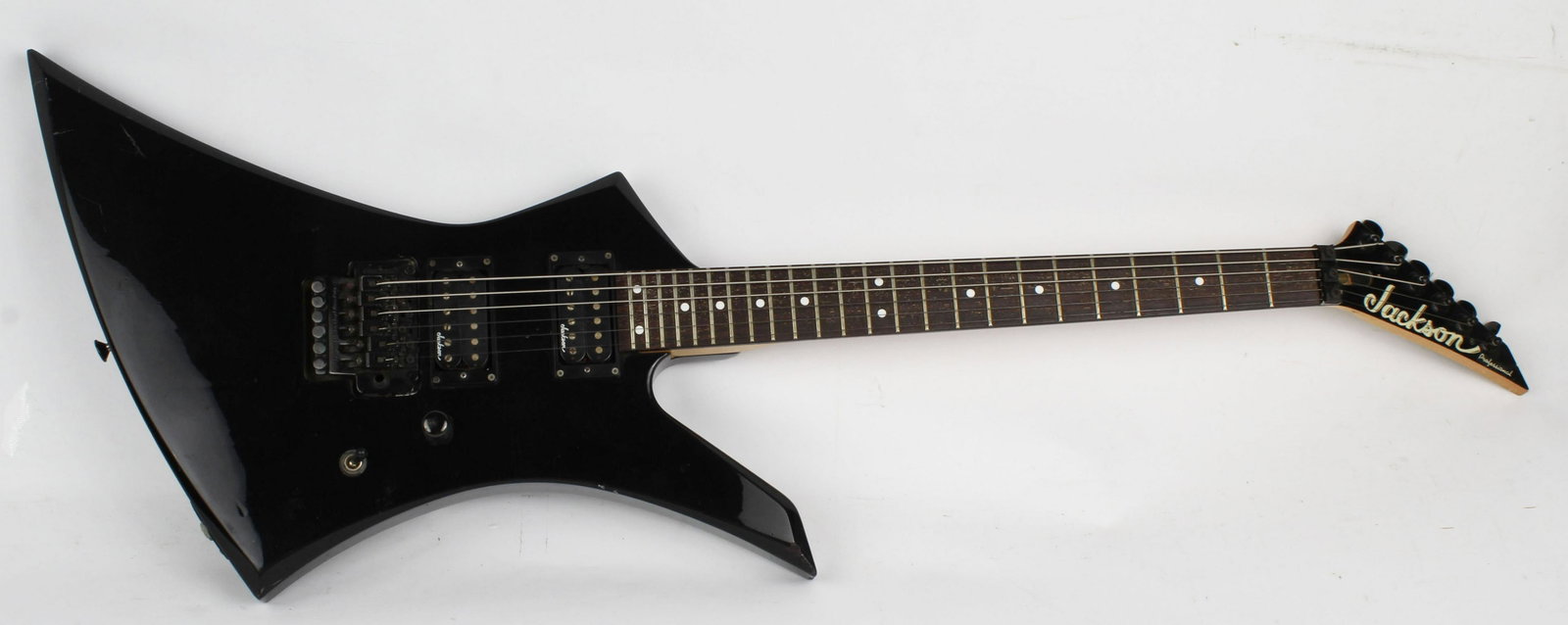 JACKSON KELLY PROFESSIONAL ELECTRIC GUITAR 1993: Jackson Kelly professional series electric guitar. This guitar was designed by and named after Bradford Kelly, guitarist for Australian heavy metal band Heaven in the early '80s. It was later more pop