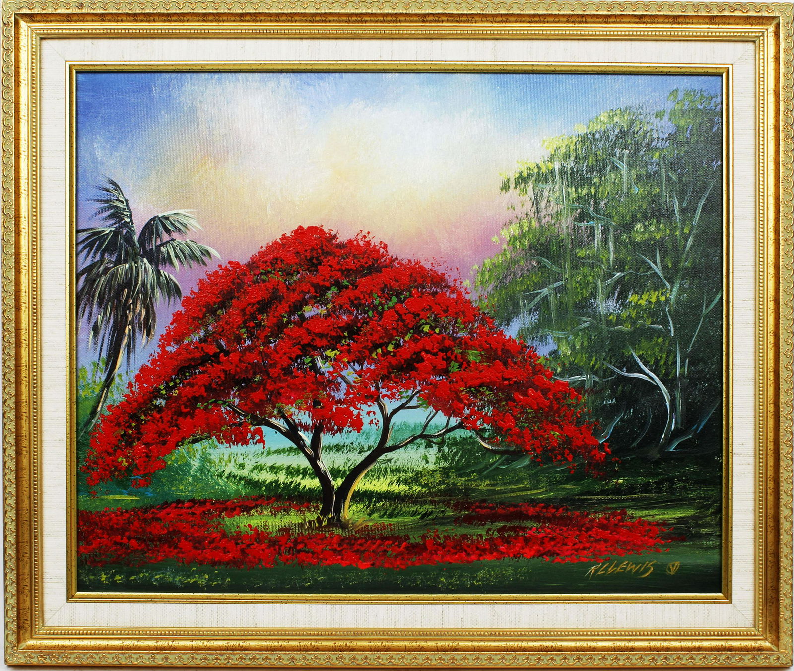 RL LEWIS FLORIDA HIGHWAYMEN ROYAL POINCIANA (1 of 5)