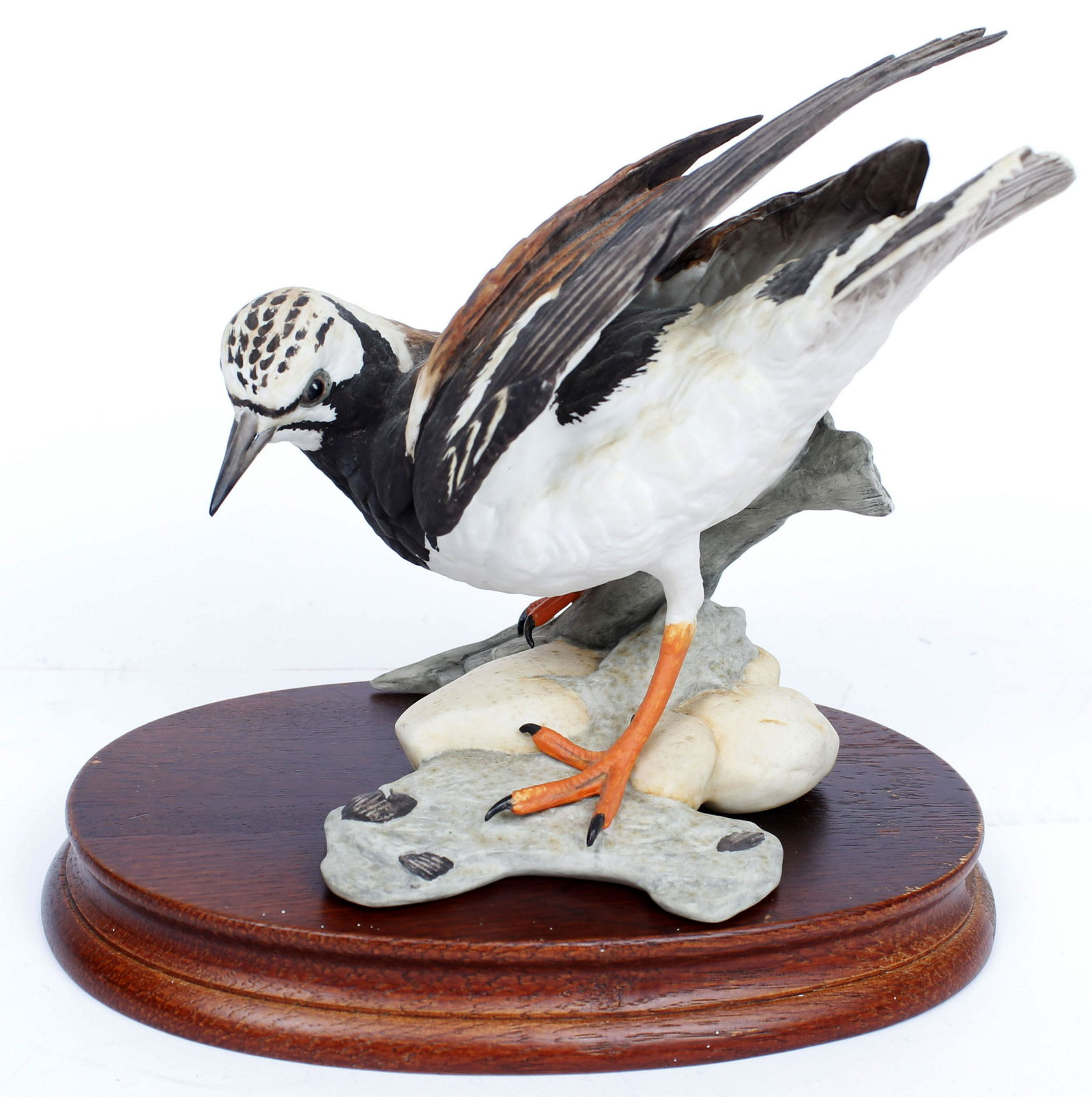 BOEHM RUDDY TURNSTONE BISQUE SCULPTURE (1 of 5)