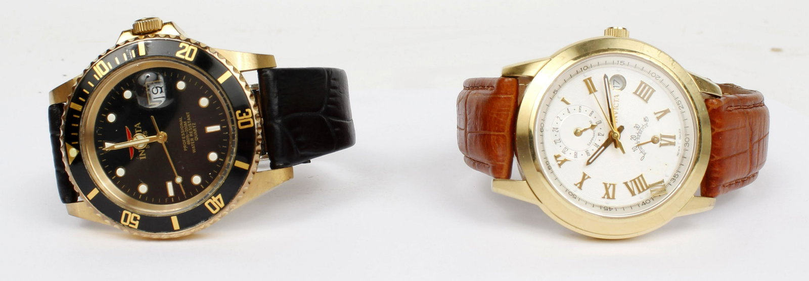 MEN'S INVICTA WRISTWATCHES - LOT OF 2 (1 of 2)