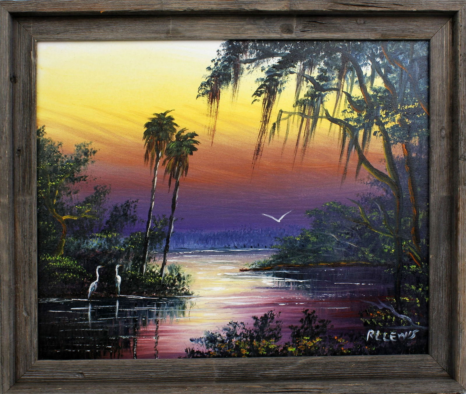R.L. LEWIS FLORIDA HIGHWAYMEN RIVER REFLECTIONS (1 of 5)