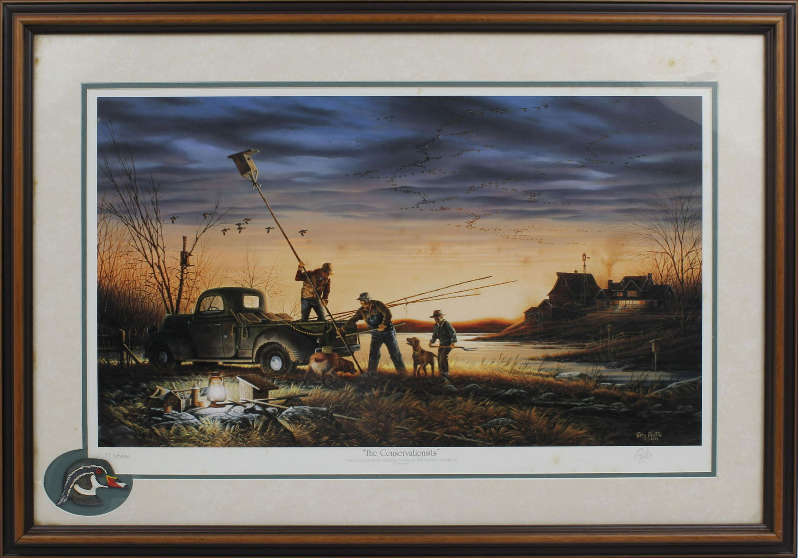 TERRY REDLIN SIGNED "THE CONSERVATIONISTS" (1 of 6)