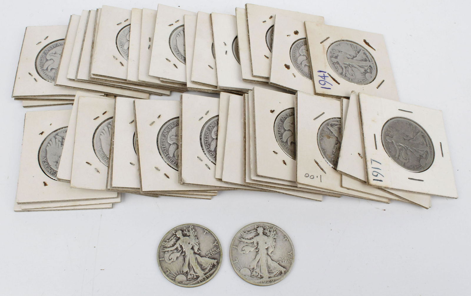 90% SILVER WALKING LIBERTY HALF COIN COLLECTION (1 of 1)