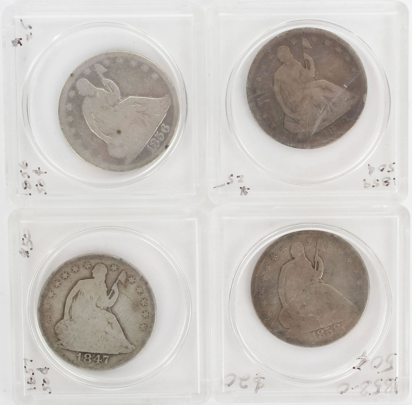 SEATED LIBERTY HALF DOLLAR COLLECTION (1 of 2)