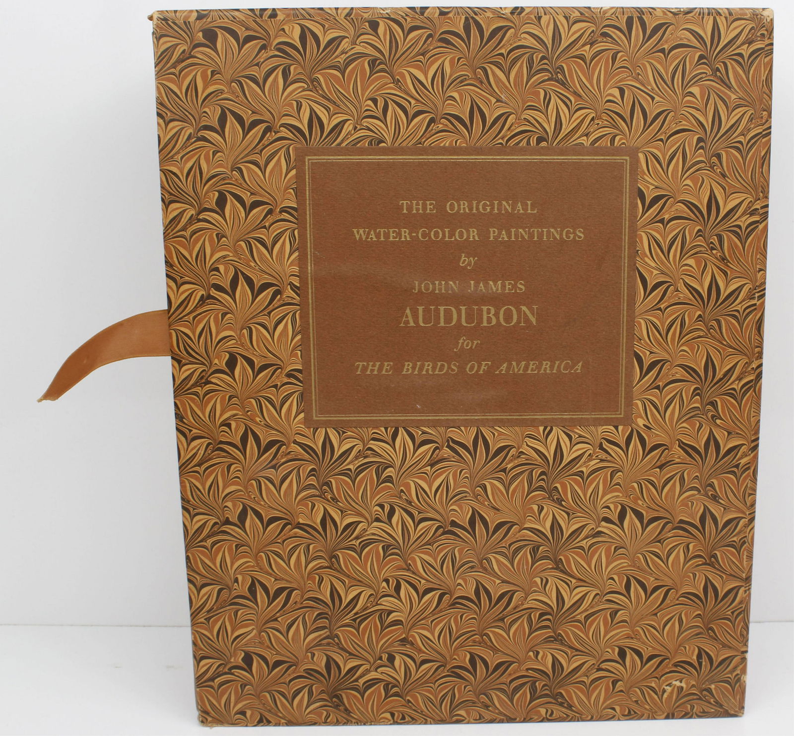 2 VOLUME JOHN JAMES AUDUBON WATERCOLOR BOOKS (1 of 4)