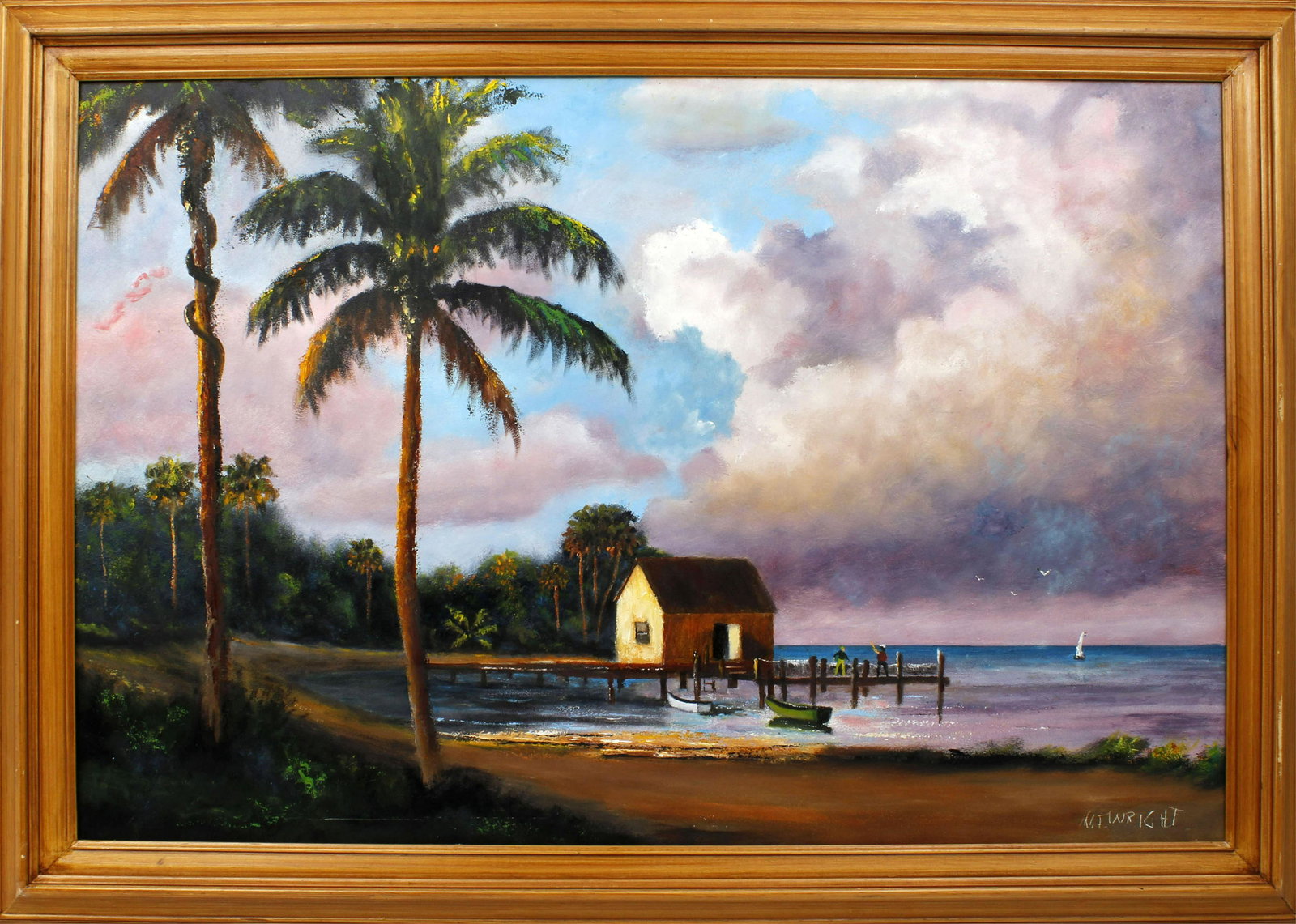 NORMAN WRIGHT NET MENDERS FORIDA ARTIST (1 of 4)