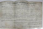 ANDREW JACKSON SIGNED LAND GRANT 1831