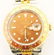 MENS 18K GOLD & STAINLESS ROLEX GMT II WATCH - 5