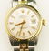 MENS 14K GOLD & STAINLESS ROLEX JUBILEE WATCH