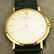MENS 18K GOLD ROLEX TUXEDO WATCH - 8