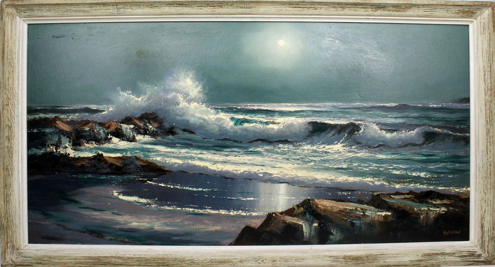 HAROLD NEWTON FORT PIERCE JETTY STORM SOFA SZ (1 of 4)