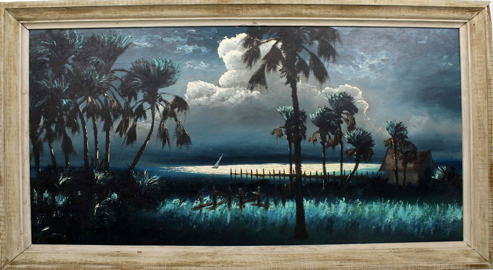 LIVINGSTON ROBERTS FLORIDA HIGHWAYMEN MOONLIT SAIL (1 of 4)