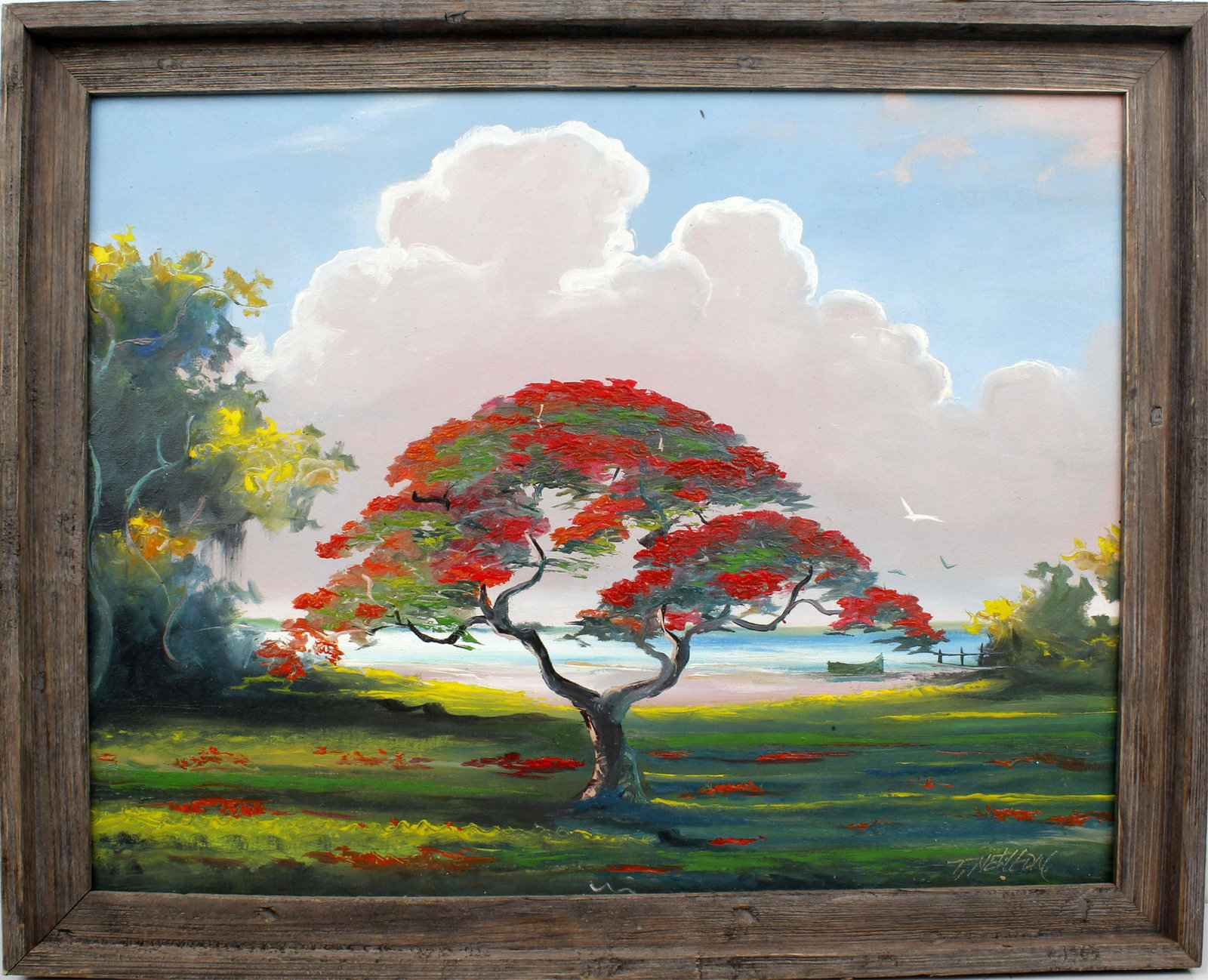 TRACY NEWTON FLORIDA HIGHWAYMEN STYLE PAINTING (1 of 4)