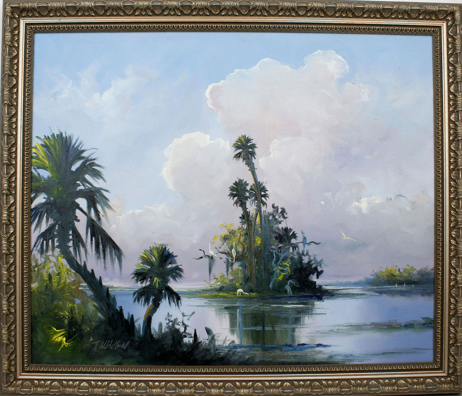 TRACY NEWTON FLORIDA HIGHWAYMEN STYLE PAINTING (1 of 4)