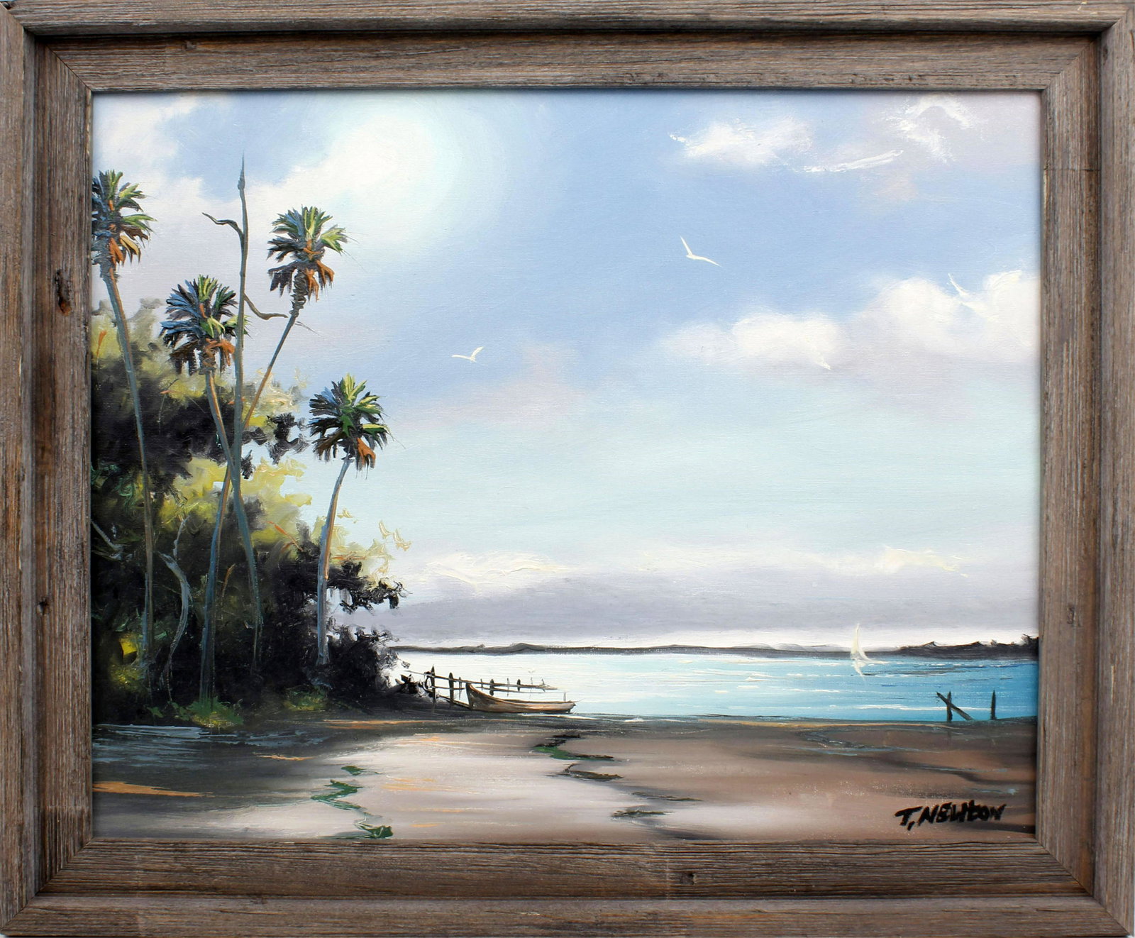 TRACY NEWTON FLORIDA HIGHWAYMEN STYLE PAINTING (1 of 4)