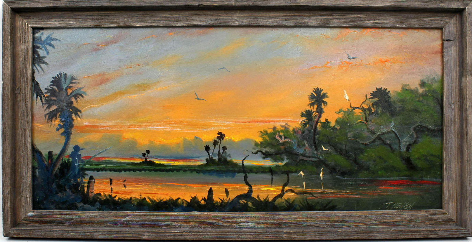 TRACY NEWTON FLORIDA HIGHWAYMEN STYLE PAINTING (1 of 4)