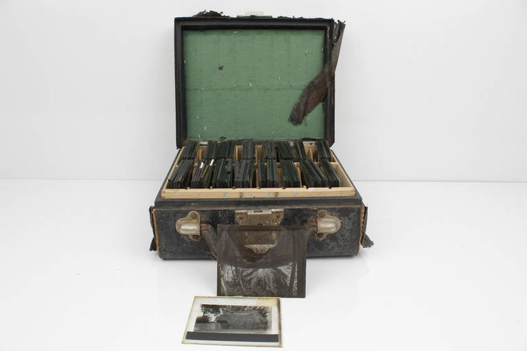 LOT OF ANTIQUE GLASS SLIDES Dec 18, 2021 Manor Auctions in FL