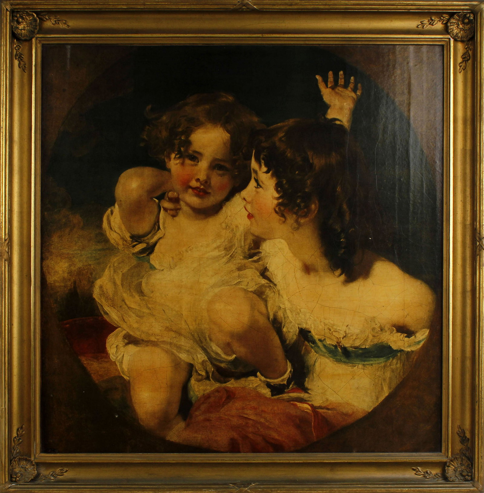 THOMAS LAWRENCE OIL PAINTING CALAMITY CHILDREN (1 of 3)