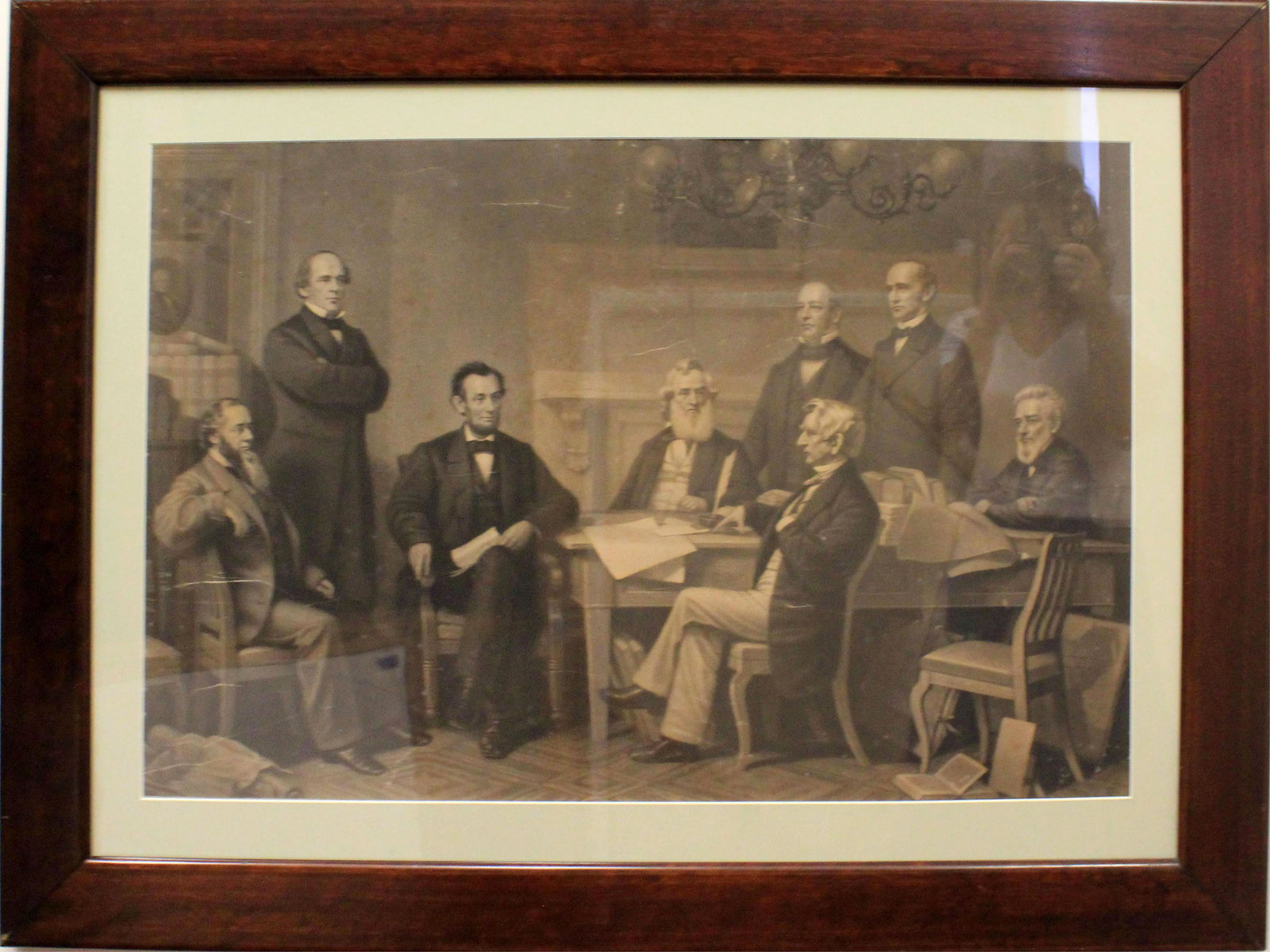 LINCOLN EMANCIPATION PROCLAIMATION ENGRAVING (1 of 4)