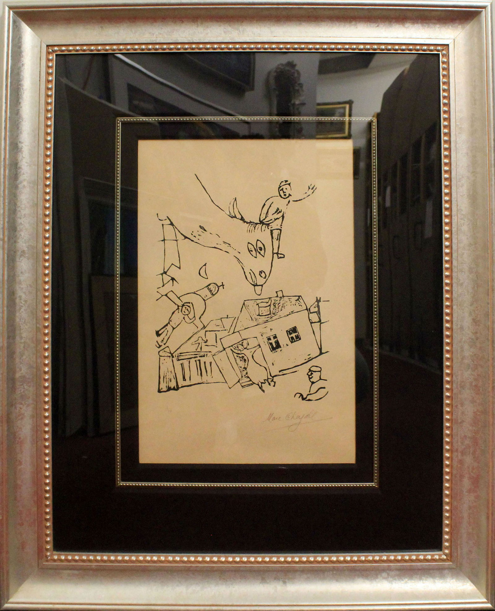 MARC CHAGALL SIGNED LIMITED EDITION LITHOGRAPH (1 of 5)