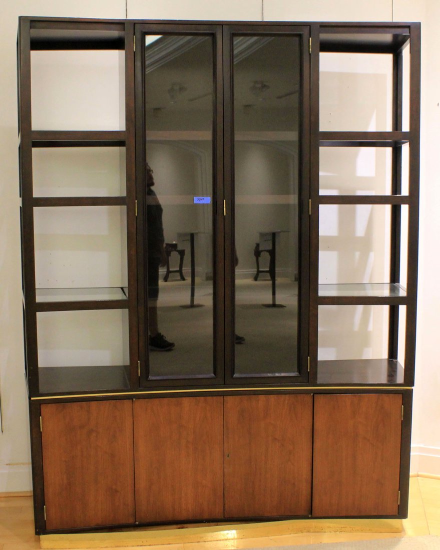 MID-CENTURY MODERN DUNBAR CONCAVE WALL UNIT (1 of 3)