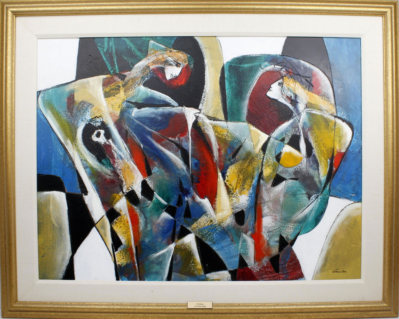 JEAN-CLAUDE GAUGY LA DANSE PAINTING (1 of 4)