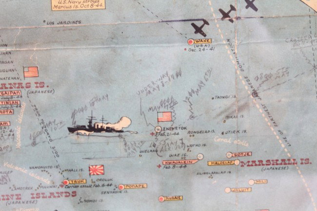ON TO TOKYO WWII INVASION MAP OF THE PACIFIC - 5
