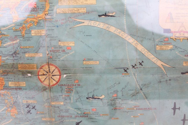 ON TO TOKYO WWII INVASION MAP OF THE PACIFIC - 6